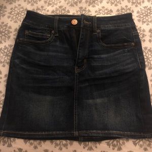 jean skirt